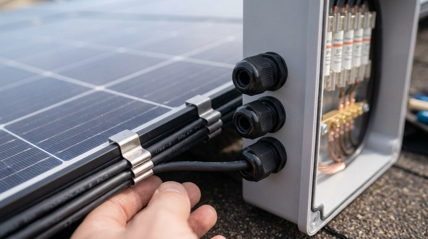Solar Wire Management