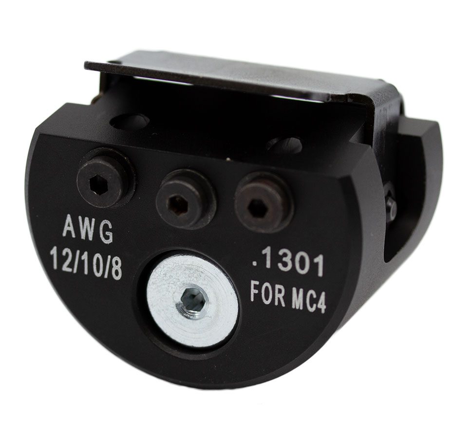 Rennsteig Stäubli MC4 Crimping Tool w/Die Set + Locator