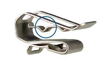 Straight On Cable Clips