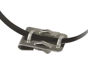 Heyco Stainless Steel Edge Clip Nytye Mounting Platforms