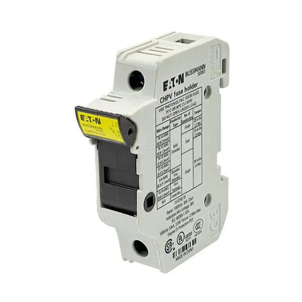 Eaton CHPV fuse holder for electrical applications.